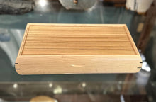 Load image into Gallery viewer, Birdseye Maple & Zebrawood Valet Jewelry Box
