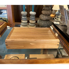 Load image into Gallery viewer, Cherry & Zebrawood Lg. Valet Jewelry Box