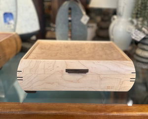 Curly & Quilted Maple Jewelry Box