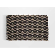 Load image into Gallery viewer, Handwoven Lobster Rope Doormat: Charcoal/Sand