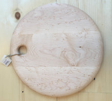 Load image into Gallery viewer, Birdseye Maple Circular Board (two sizes)