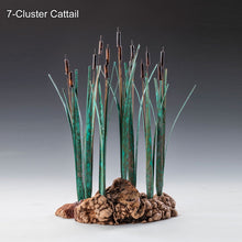 Load image into Gallery viewer, Copper Cattails (two sizes)