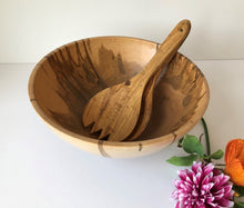 Load image into Gallery viewer, Olivewood 10" Salad Servers
