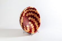 Load image into Gallery viewer, Coppola Spiral: Padauk & Maple (two sizes)