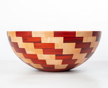 Load image into Gallery viewer, Coppola Spiral: Padauk & Maple (two sizes)