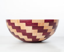 Load image into Gallery viewer, Coppola Spiral: Purpleheart & Maple (two sizes)