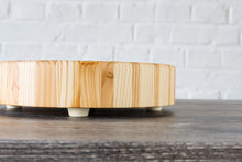 Load image into Gallery viewer, Larch End Grain - Round Cheese Board