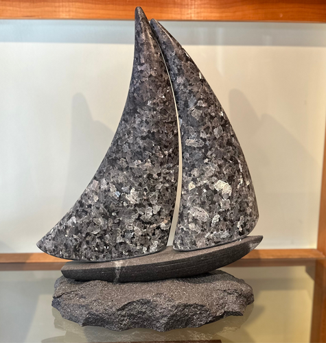 Coastal Vibes Granite Sailboat