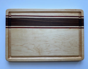 Mixed Woods 12”x18" Carving Board