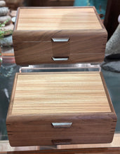 Load image into Gallery viewer, Grand Jewelry Box in Walnut &amp; Zebrawood