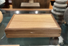 Load image into Gallery viewer, Walnut &amp; Zebrawood Lg. Valet Jewelry Box