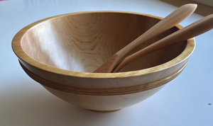 Corson White Birch Salad Bowl