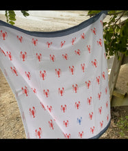 Load image into Gallery viewer, Tea Towel: Lobsters