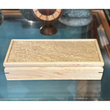 Load image into Gallery viewer, Birdseye Maple &amp; Tamo Ash Sentinel Box