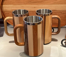 Load image into Gallery viewer, Wooden Beer Tankard