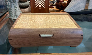 Walnut & Tamo Ash Jewelry Box