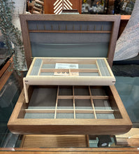 Load image into Gallery viewer, Walnut &amp; Tamo Ash Jewelry Box