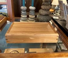 Load image into Gallery viewer, Cherry &amp; Zebrawood Lg. Valet Jewelry Box