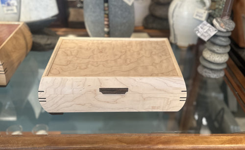 Curly & Quilted Maple Jewelry Box