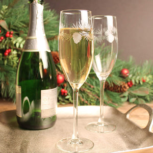 Icy Pine Flutes - set of 4 (or more!)