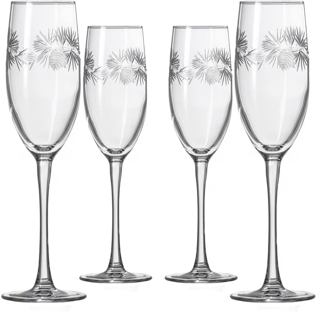 Icy Pine Flutes - set of 4 (or more!)