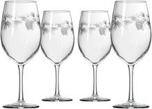 Load image into Gallery viewer, Icy Pine Wineglasses - set of 4 (or more!)