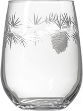 Load image into Gallery viewer, Icy Pine Stemless - set of 4 (or more!)