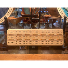 Load image into Gallery viewer, Cribbage Set: Maple Three-Track