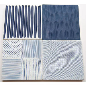 Blue and White Coasters (set of 4)