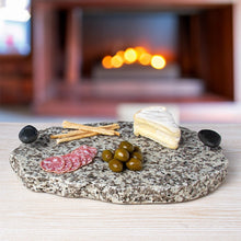 Load image into Gallery viewer, Granite Lazy Susan Serving Tray