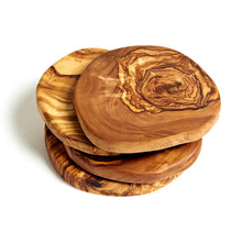 Load image into Gallery viewer, Olivewood Coasters (set of 4)