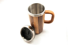 Load image into Gallery viewer, Wooden Travel Mug