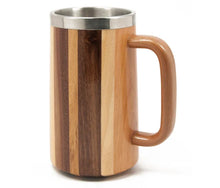 Load image into Gallery viewer, Wooden Beer Tankard