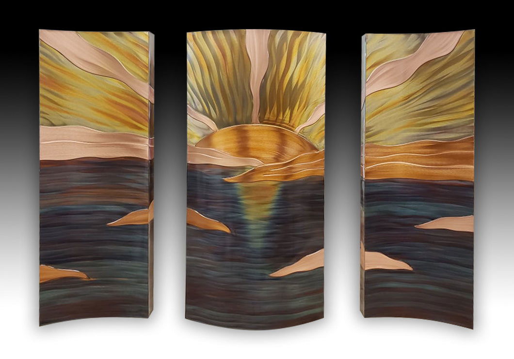 Copper Elements: New Horizons Triptych