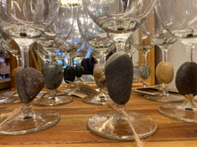 Load image into Gallery viewer, Stone Wineglasses - pair (or more!)