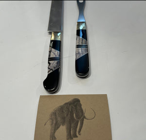 Woolly Mammoth Tusk Carving Set