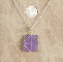Load image into Gallery viewer, Seaglass Wrapped Necklace