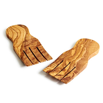 Olivewood Salad Hands