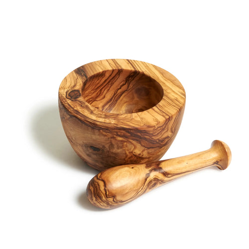 Olivewood Mortar & Pestle