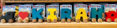 NameTrain: 5 Letter Name with Engine, Caboose