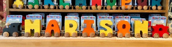 NameTrain: 7 Letter Name with Engine, Caboose