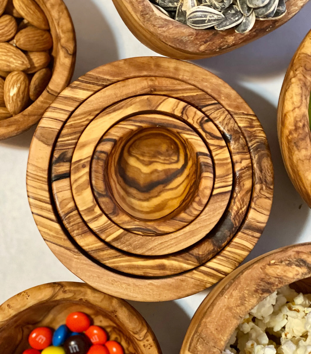 Olivewood Nesting Bowls