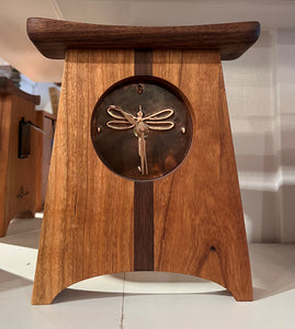 Dragonfly Mantle Clock