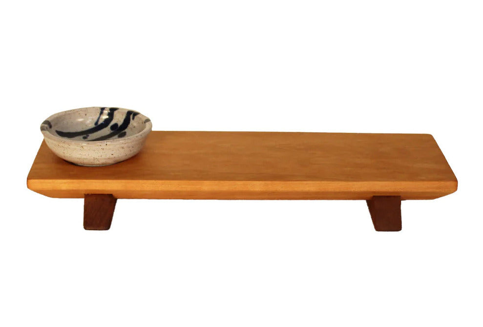 Shop the River Rock Inlay Sushi Board and Chopsticks at Weston Table