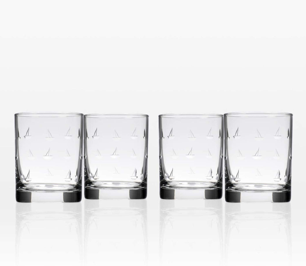 Sailing Double Old Fashioned - set of 4 (or more!)