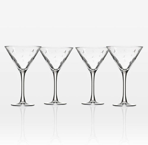 Sailing Martini Glasses - set of 4 (or more!)