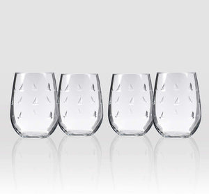Sailing Stemless - set of 4 (or more!)