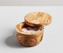 Load image into Gallery viewer, Olivewood Salt Cellar