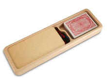 Load image into Gallery viewer, Cribbage Set: Maple Three-Track